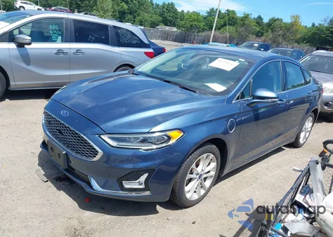 2019 Ford Fusion Energi Titanium из США, поврежденный, VIN 3FA6P0SU9KR191643